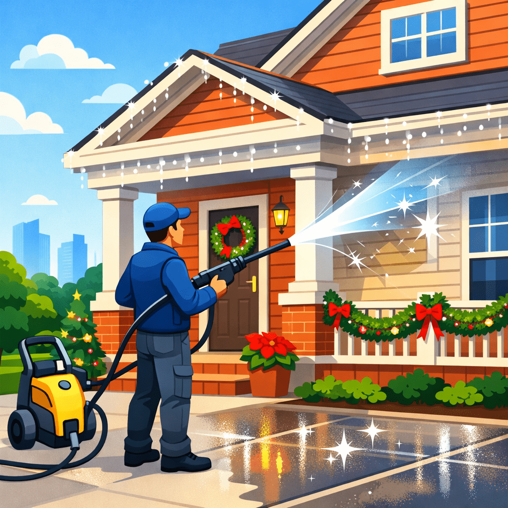 Pressure washing service in Atlanta by Flowvations